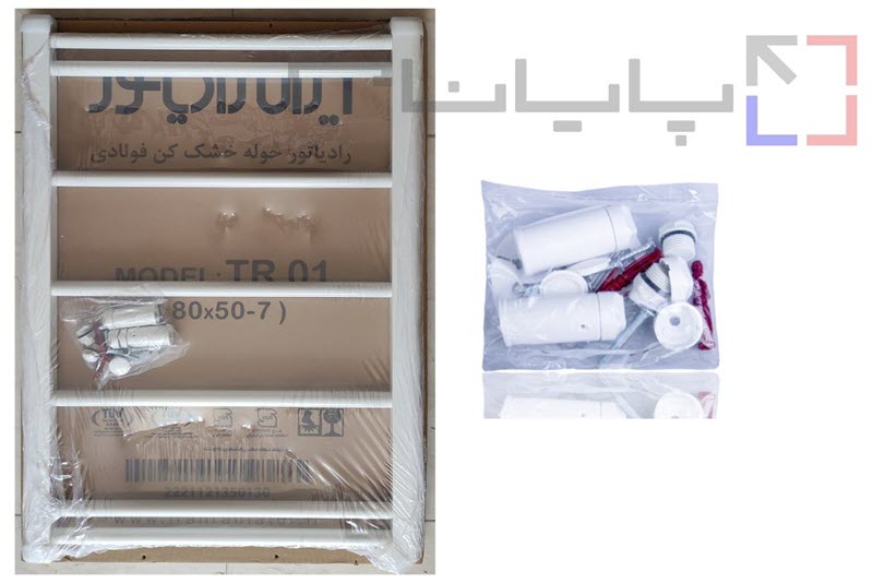 حوله خشک کن فولادی ایران رادیاتور 7 لول